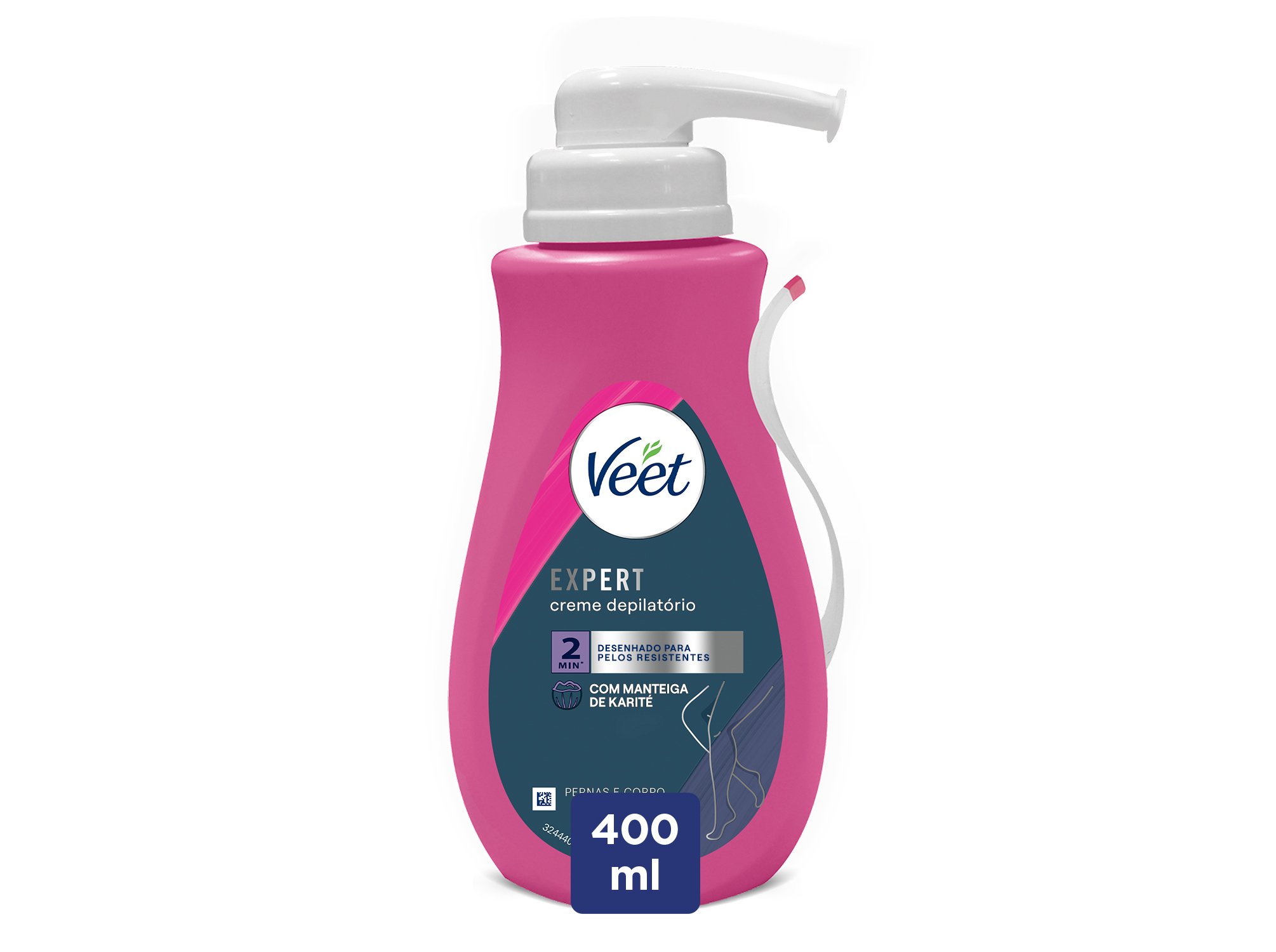 CREME DEPILATÓRIO VEET EXPERT PERNAS E CORPO 400 ML