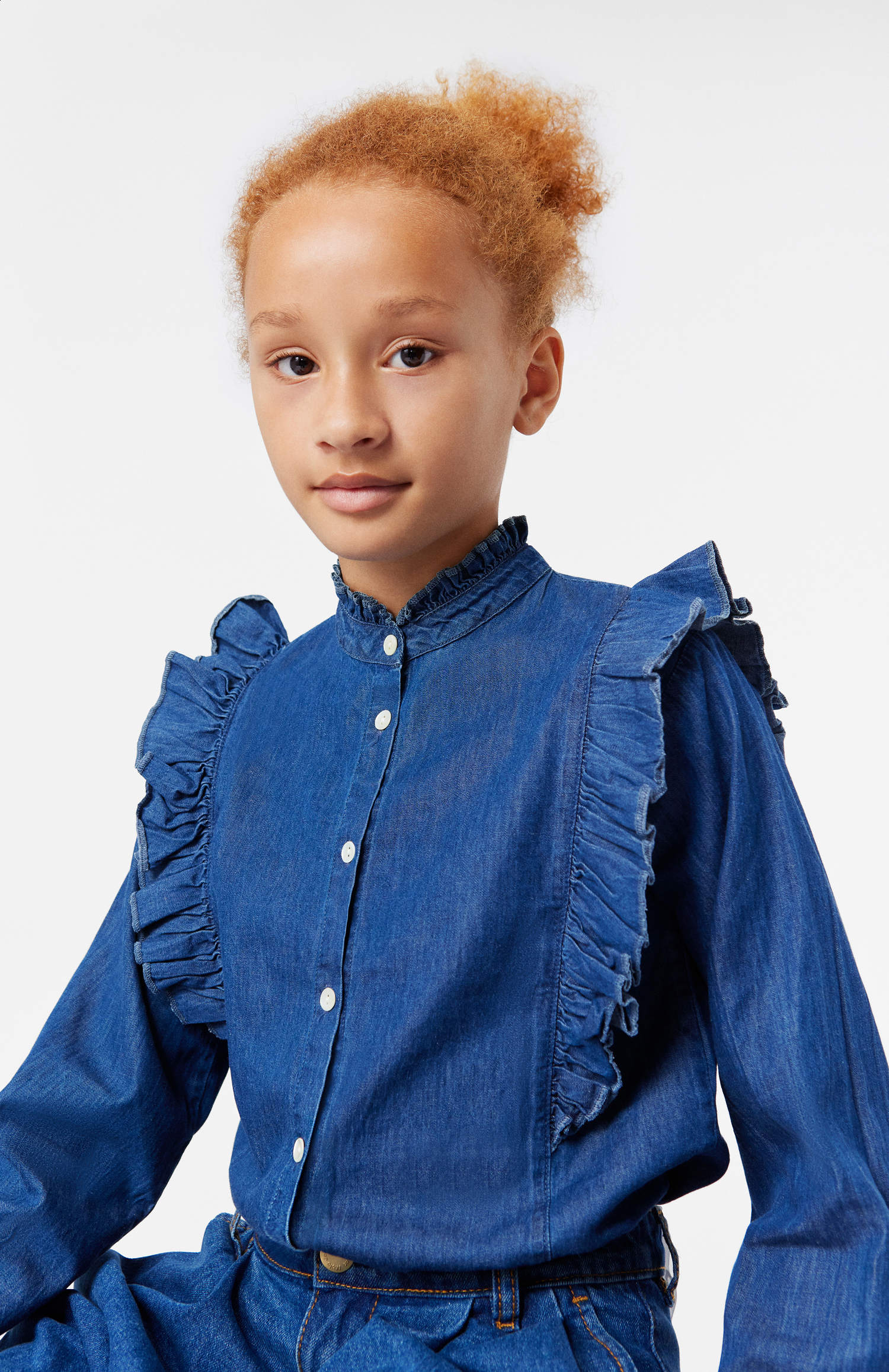 Raphaella - Mid Blue Wash