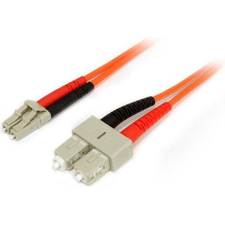 StarTech.com Câble patch à fibre optique duplex 50/125 multimode 2 m LC - SC