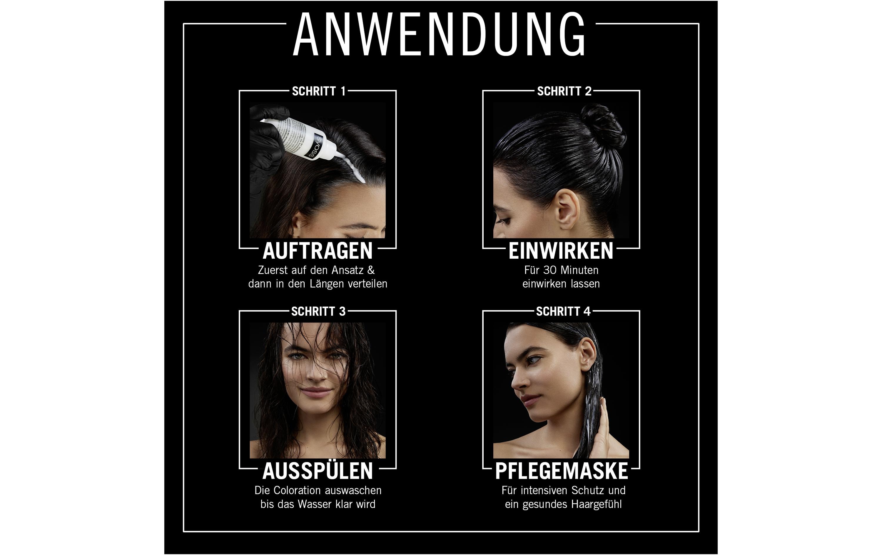 Haarcoloration Oleo Intense 4-18 MokkabraunPermanente Öl-Haarfarbe für tiefere Farbintensität und Haltbarkeit