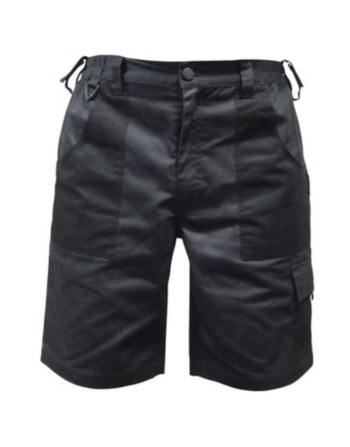 Tx Bridge Work Werkshort Donkergrijs&Zwart - Werkkleding