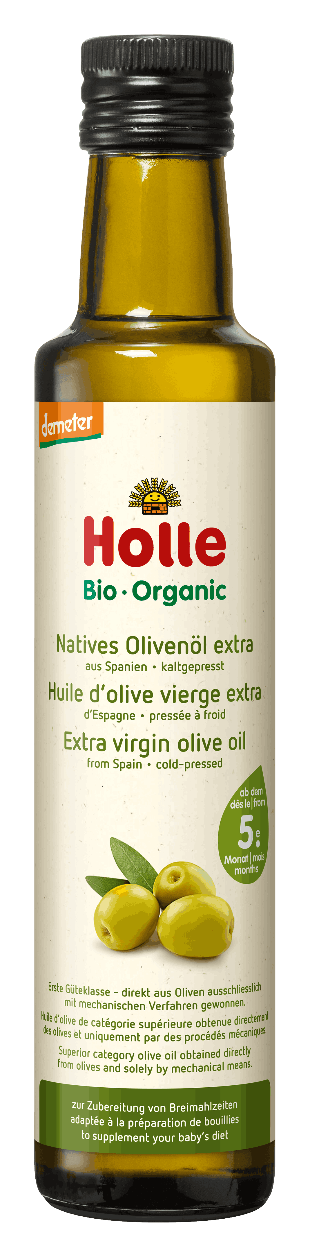 HOLLE Baby Beikost Olivenöl Öl Fl 250 ml