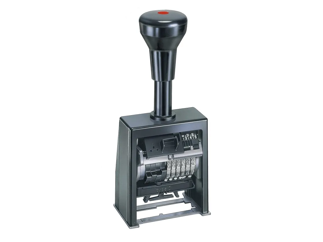 Nummeratør Reiner B6K6 - med 6 cifre 4,5 mm