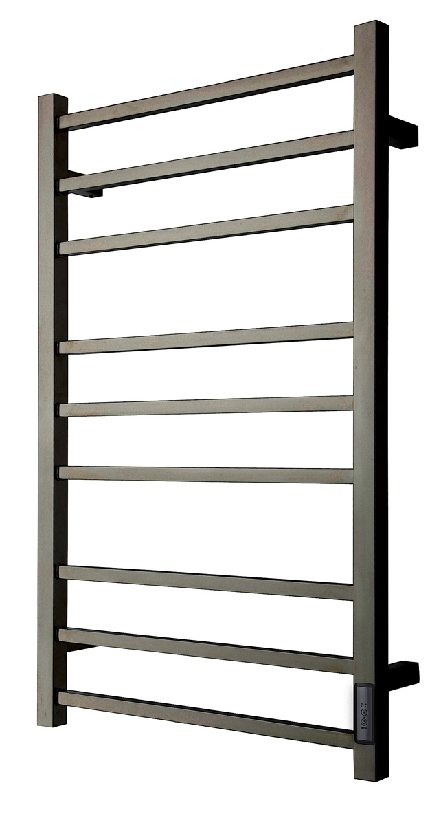 TVS Design Eldo 9F elektrische radiator zwart 100W 86x53cm