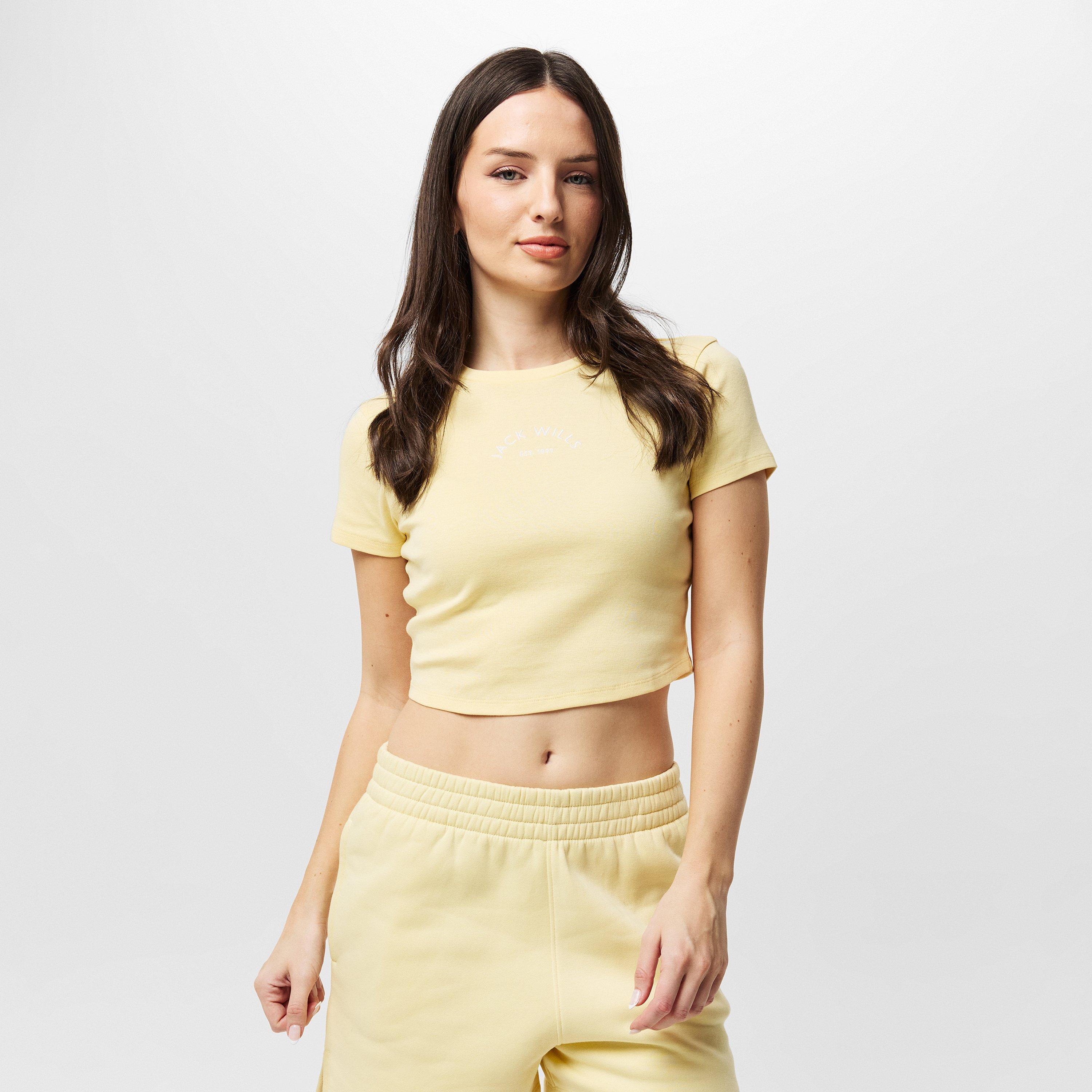 Jack Wills JW Cropped Baby Tee