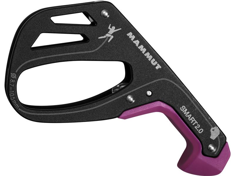 MAMMUT Sicherungsgerät Smart 2.0 Lila/Schwarz Intuitiv bedienbares Sicherungsgerät