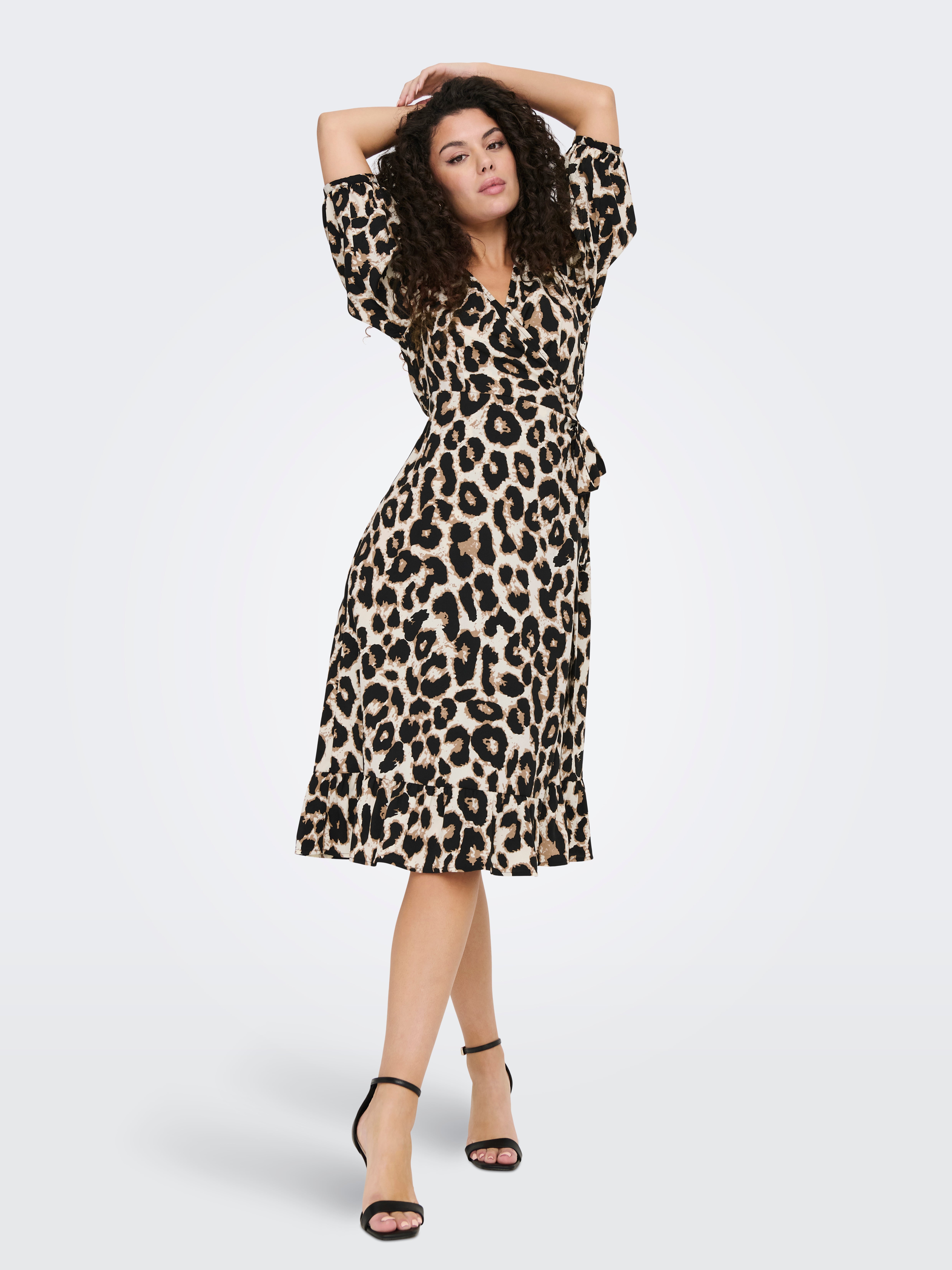 ONLOLIVIA Langes Kleid Cloud Dancer