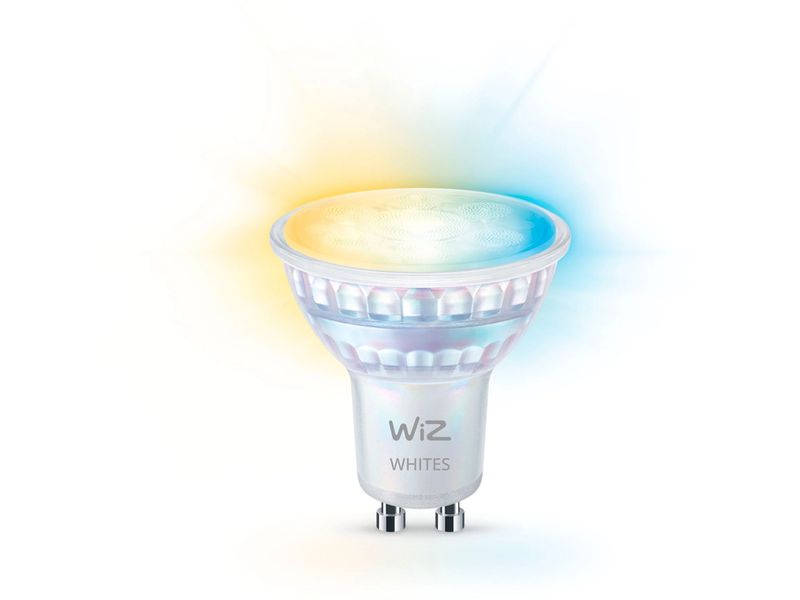 WiZ Leuchtmittel 4.9W (50W) GU10 Tunable White Einzelpack Smartes Leuchtmittel, verbindbar über Matter, WLAN