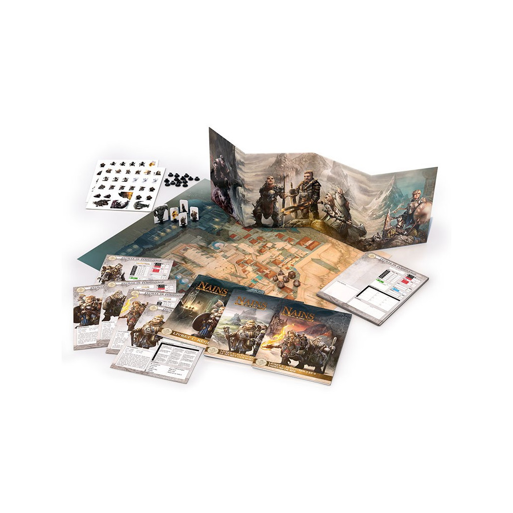 Nains - Initiation au Jeu d'Aventures dans les Terres d'Arran