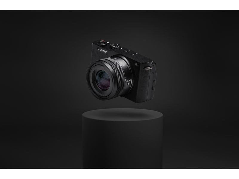 Panasonic Fotokamera LUMIX S9 Body Schwarz Kompakte Open-Gate spiegellose Vollformatkamera