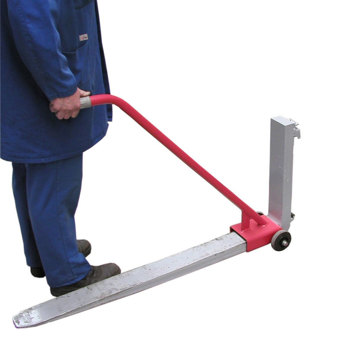 Bauer GZH-A heftruckkrik, vuurrood, max. 125x55 vorktanden