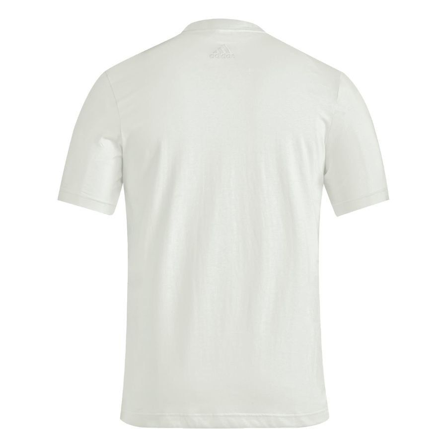Adidas T-shirt avec logo brodé linéaire en jersey Essentials