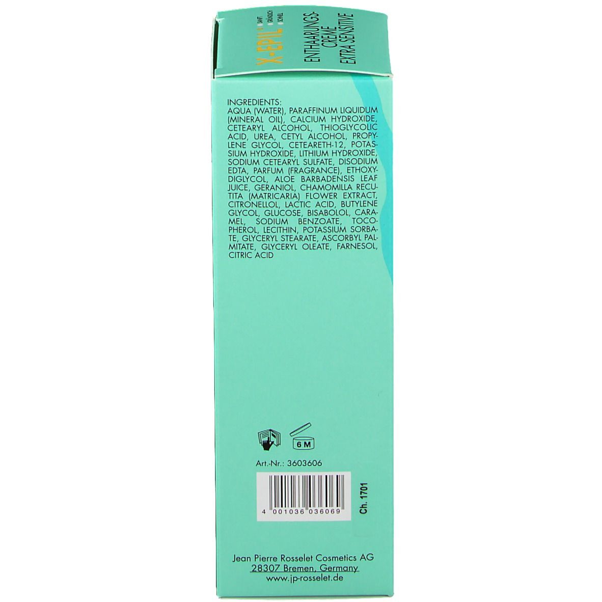 X-Epil Enthaarungscreme Sensitive