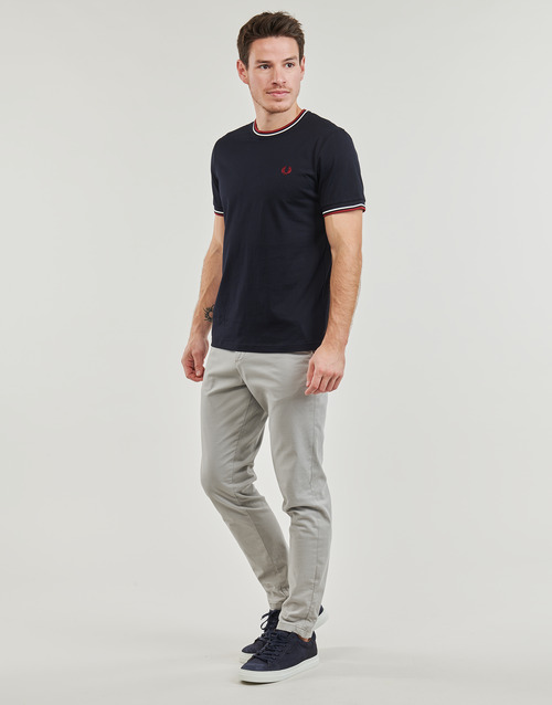 Fred Perry - TWIN TIPPED T-SHIRT - Marine