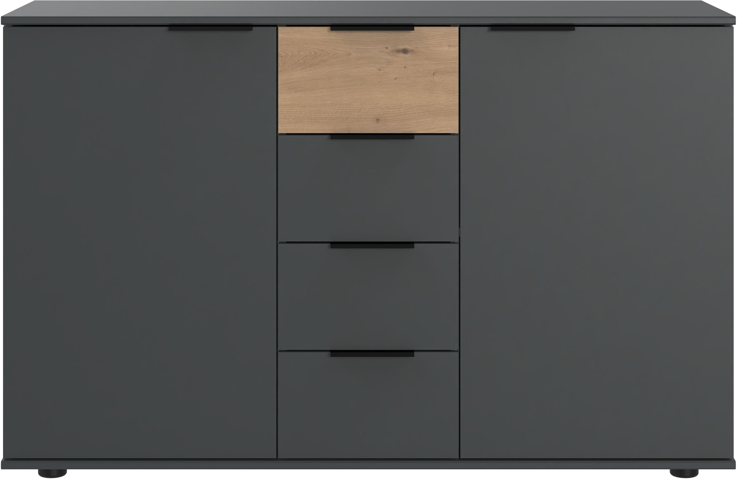 Wimex Kombikommode »Toscana« Schubkästen auf Metallschienen