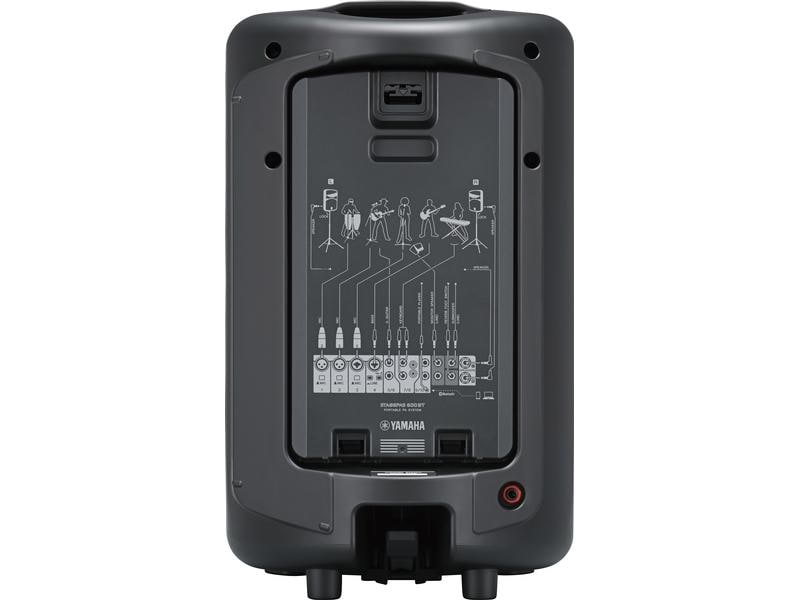 Yamaha PA-System STAGEPAS 600BT mit 600 W Portables PA-System mit 10-Kanal-Mixer und Bluetooth-Konnektivität