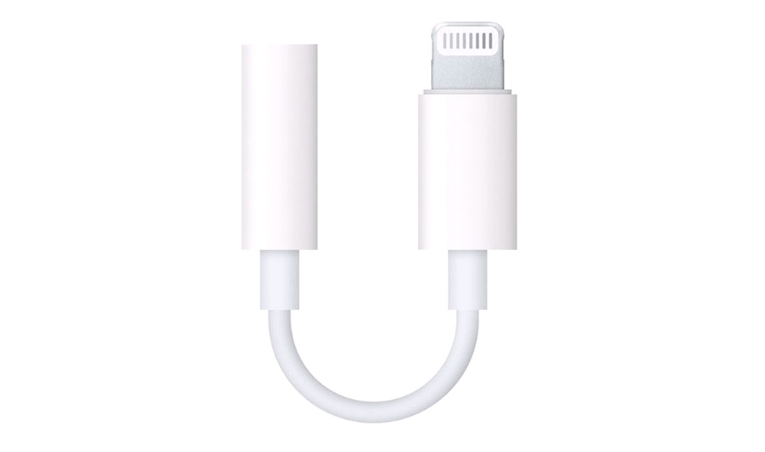 Lightning til mini jack adapter 0,1M
