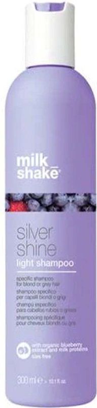 Milk Shake - Silver Shine Light Shampoo - 300ml - Zilver - Zonder SLS en SLES