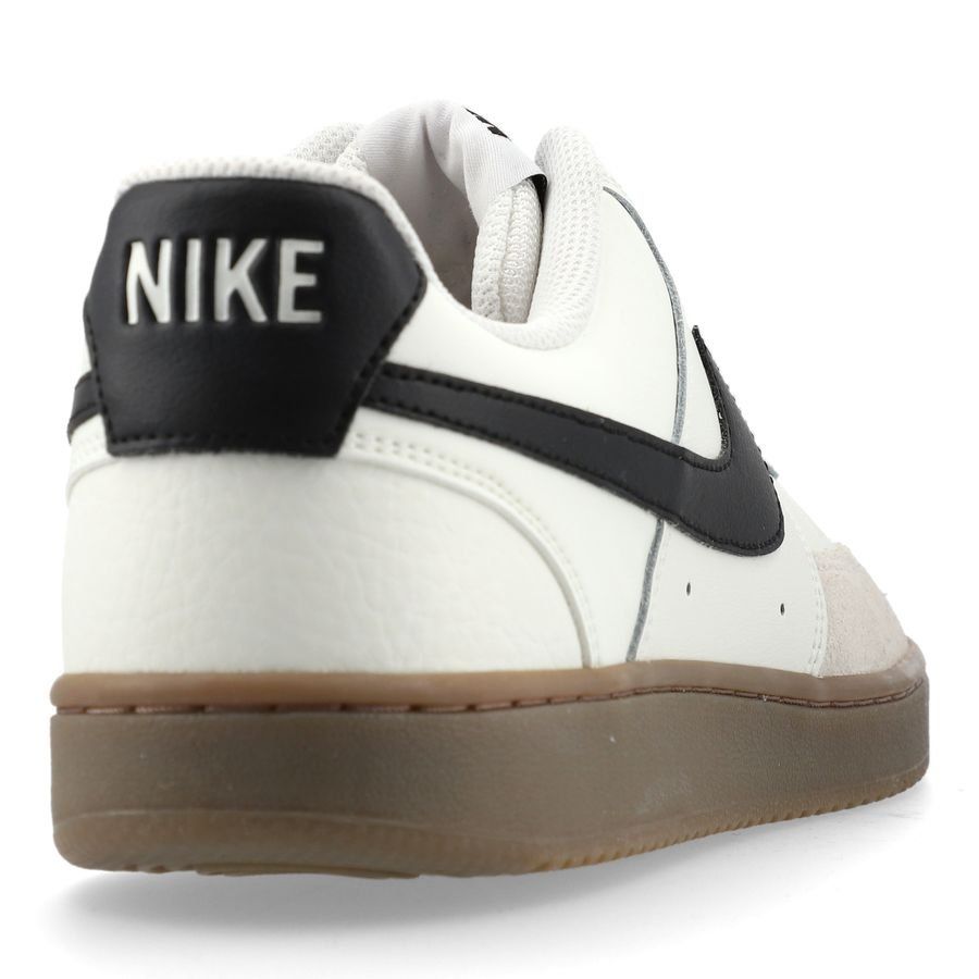 Nike Chaussures Court Vision Low - Blanc Cassé/Light Orewood Brown/Noir