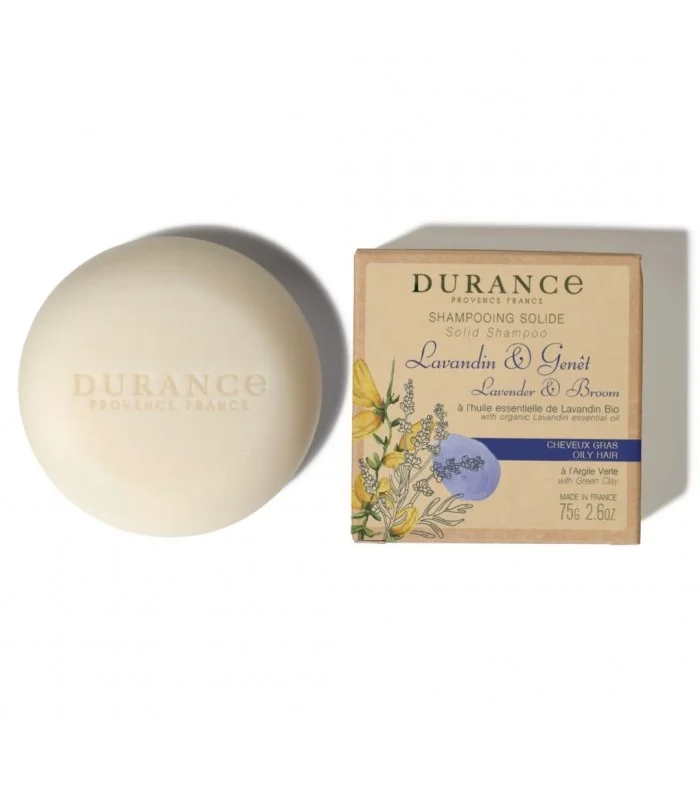 Shampoing Solide Cheveux Gras Lavandin & Genêt 75 gr