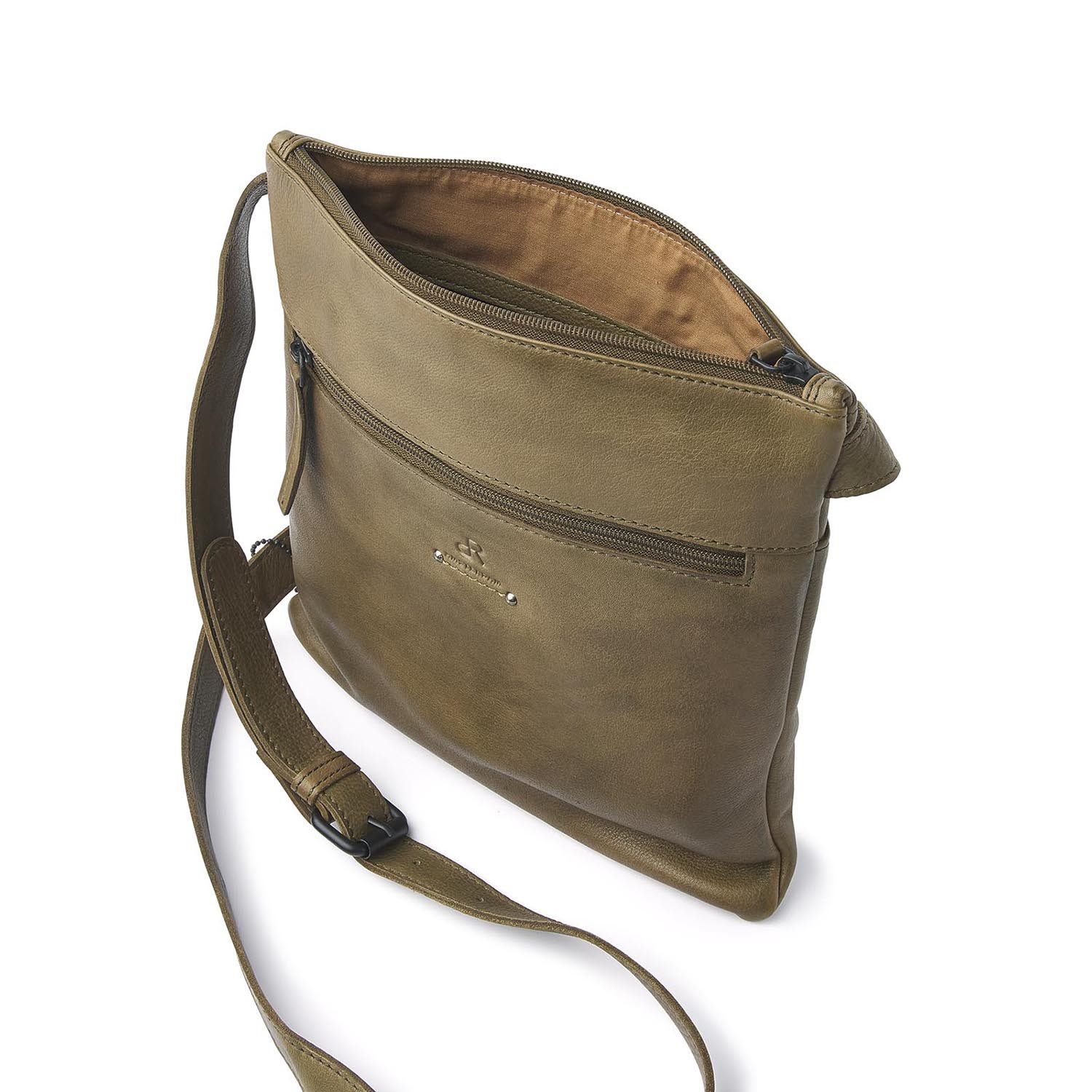 dR Amsterdam Tampa Schoudertas II olive