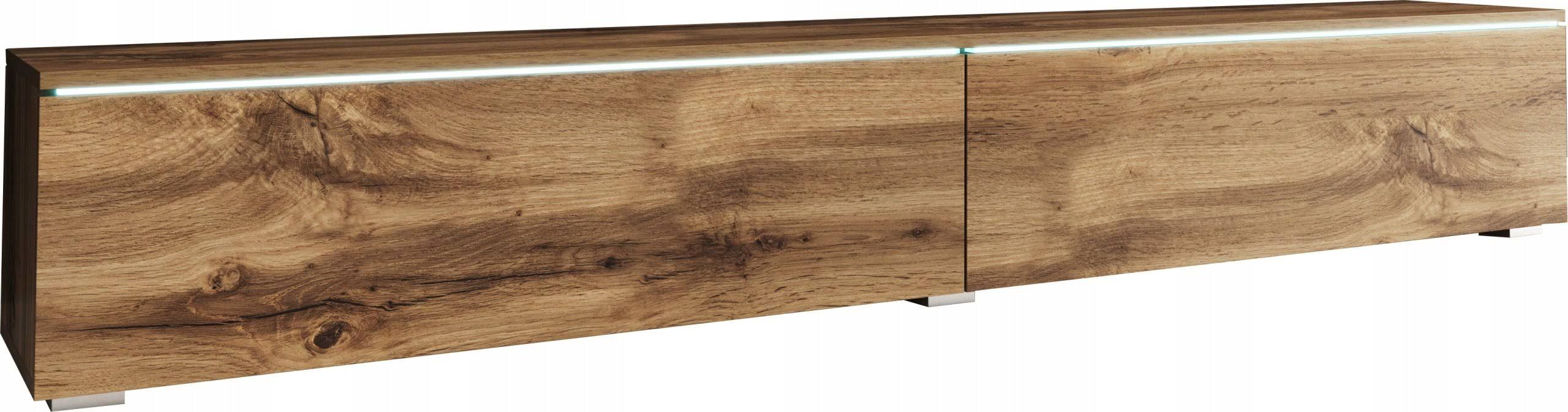 p & b Lowboard ca. 180x30 cm mit LED