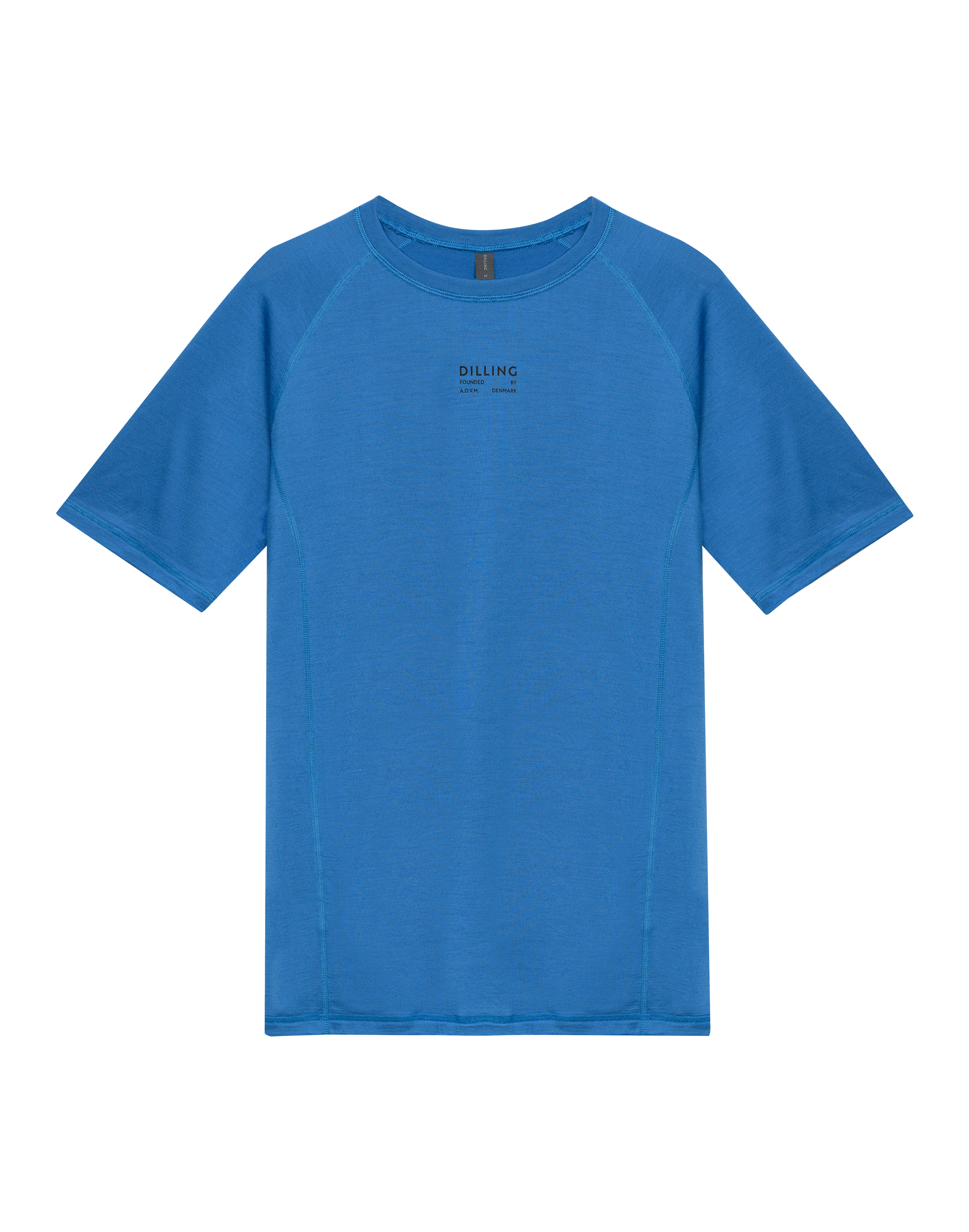 T-shirt met raglanmouwen van merinowol voor heren