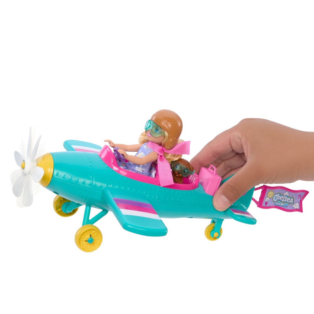 Barbie Club Chelsea Puppen- und Flugzeugset