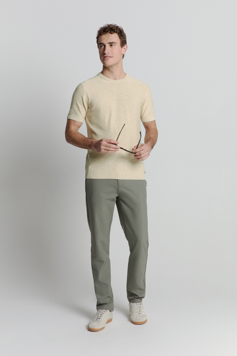 NO-EXCESS beige heren t-shirt