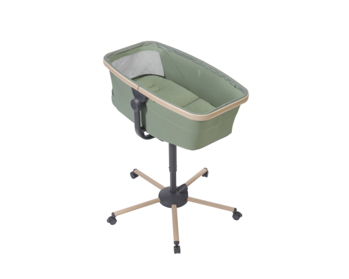 Alba All-in-One-Stubenwagen, Liegesessel und Hochstuhl 0 - 3 Y   0 - 15 kg    All-In-One-Lösung |    Bequeme Matratze |    Einfach umzustellen, einzustellen und zu bewegen |    100 % recycelte Materialien |