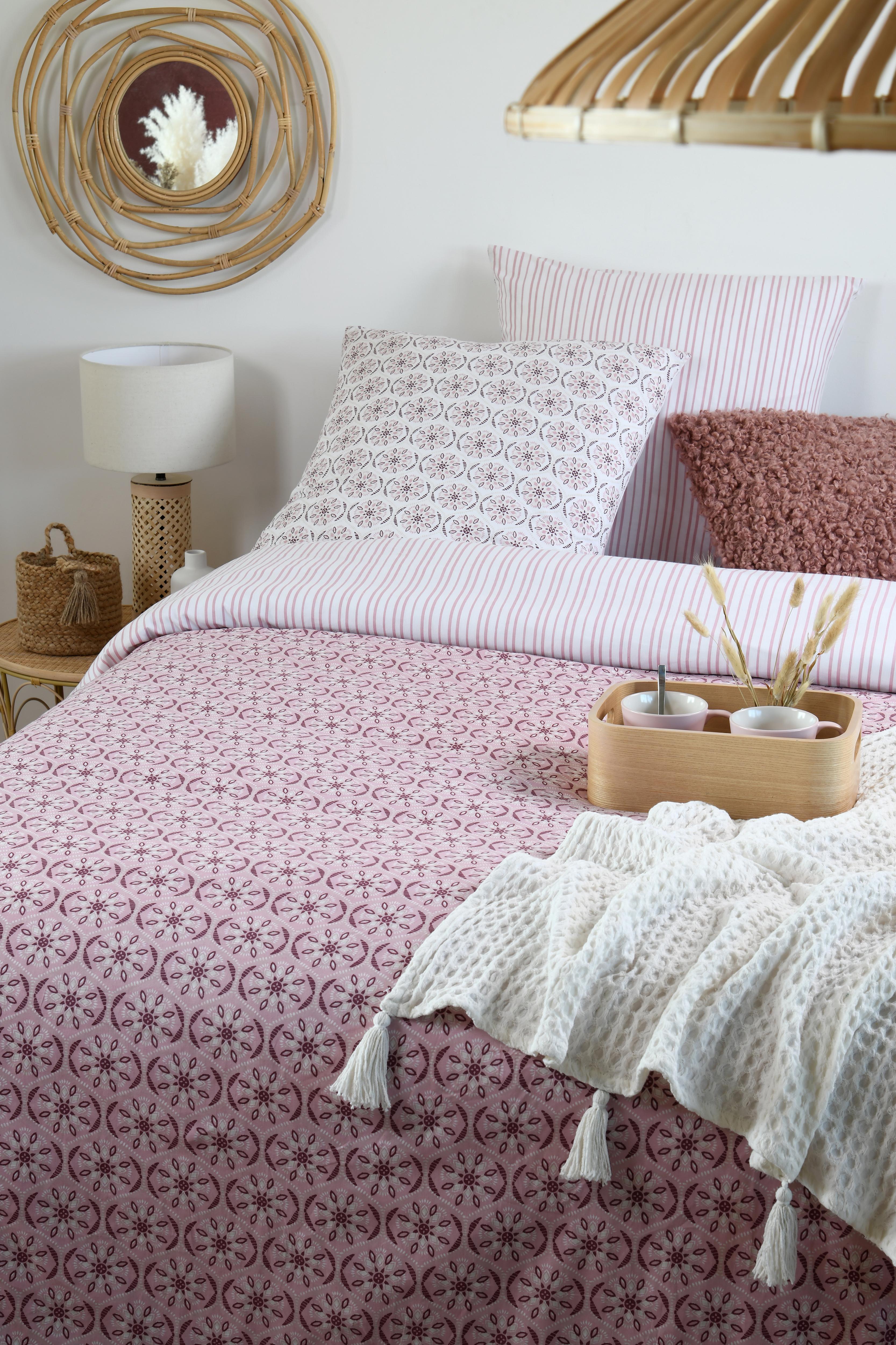 EMILIA HOUSSE COUETTE 240X220CM ET 2 TAIES 63X63CM 57 FILS