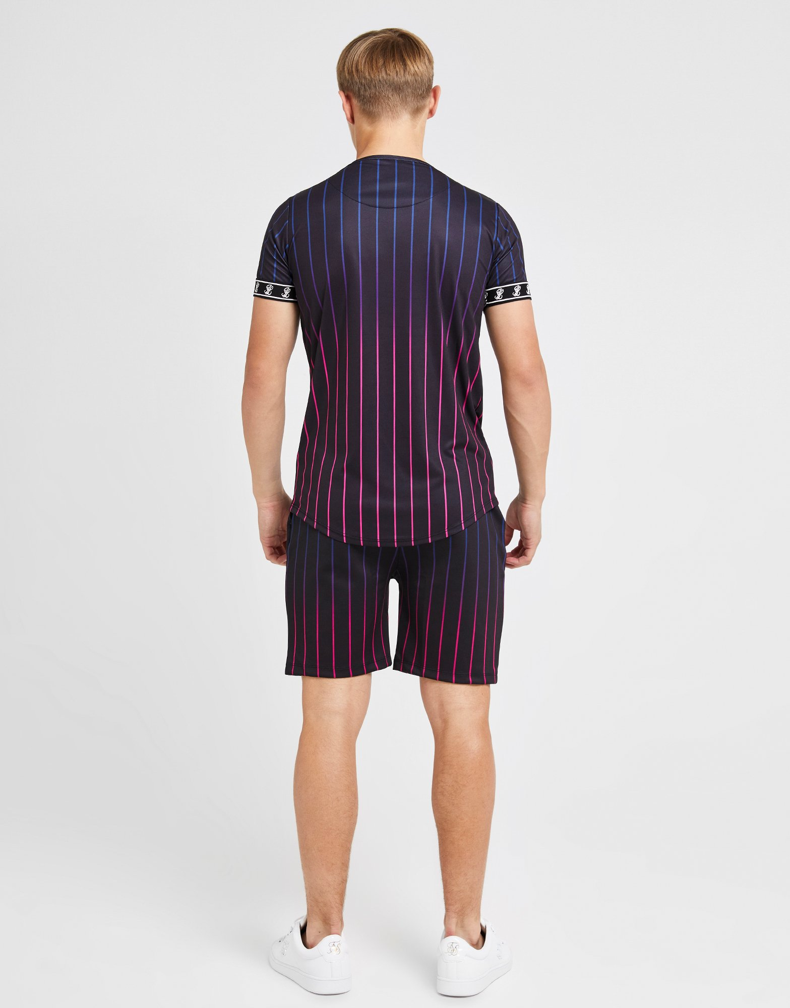 ILLUSIVE LONDON T-shirt Pin Stripe Fade Junior