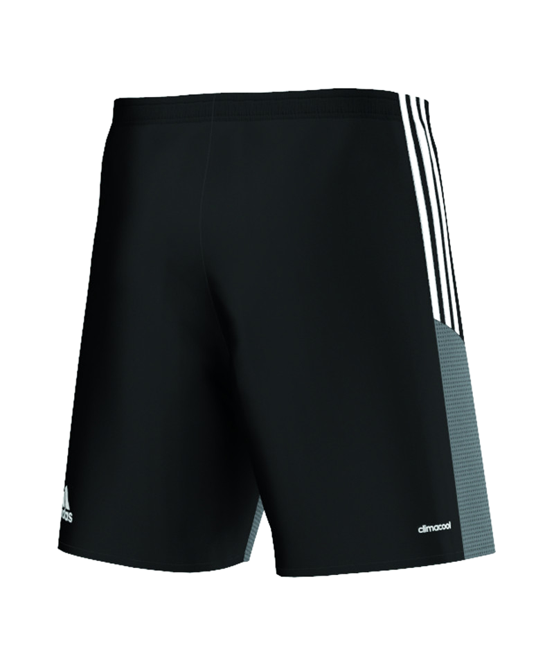 adidas Regi 16 Short Kids Schwarz Grau