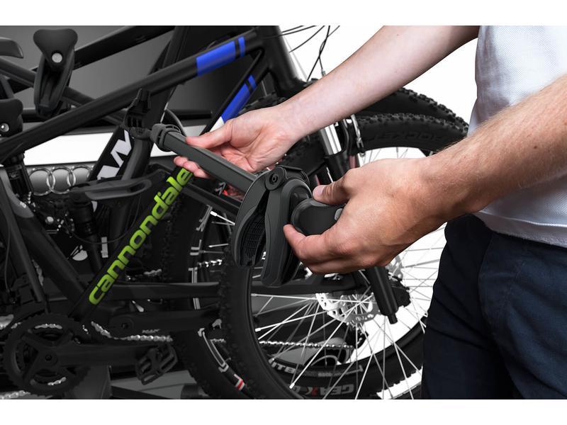 Thule Anhängerkupplungsträger Velospace XT, Bikes 3, 13 Pin Fahrradträger für Fahrräder jeder Art