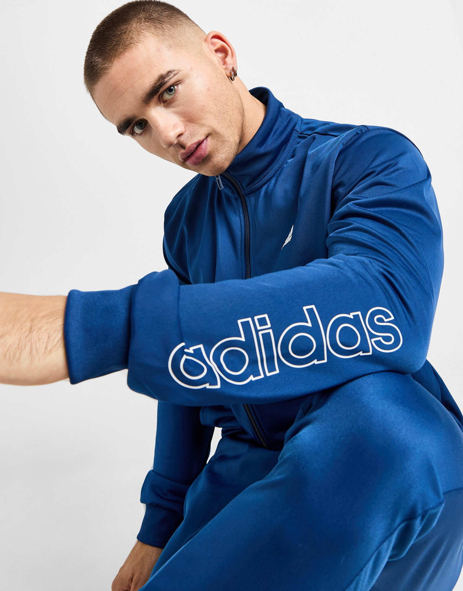 adidas Haut de survêtement Linear Poly Homme