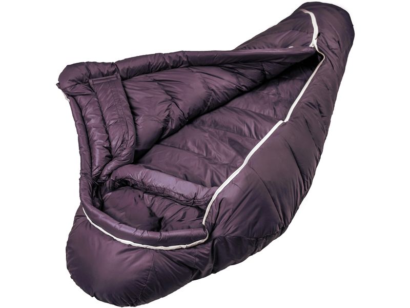 Grüezi Bag Schlafsack Biopod DownWool Subzero 175 Nylon, Be 3-Saisonschlafsack