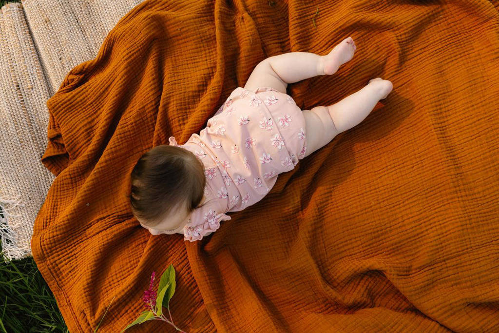 Quapi jurk perzik/roze