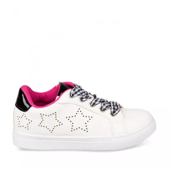 Baskets BLANC LOVELY SKULL