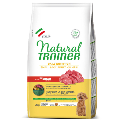 Trainer NATURAL Adult Mini Beef, Rice 2kg