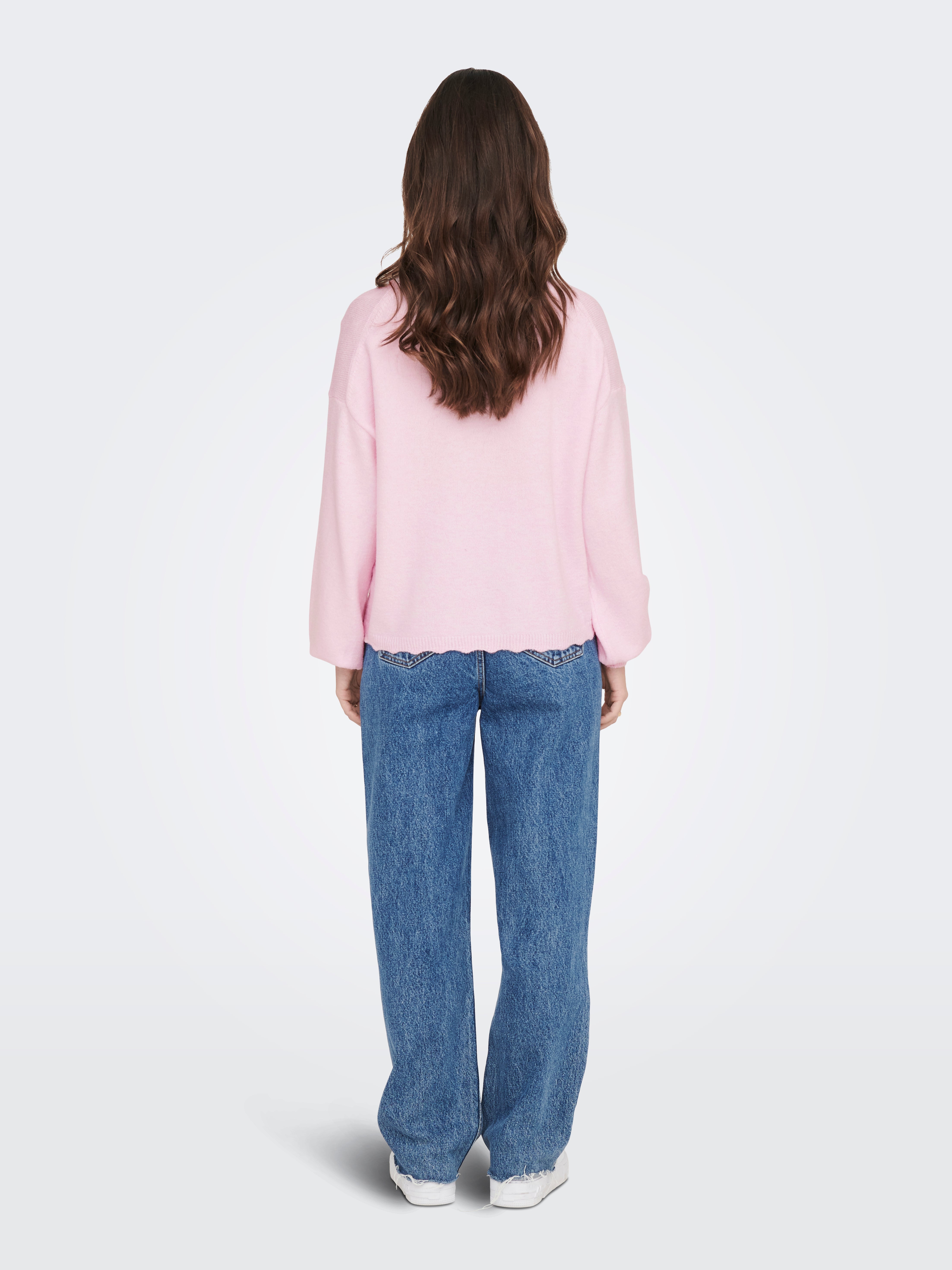 ONLRICA Strickpullover Pink Tulle