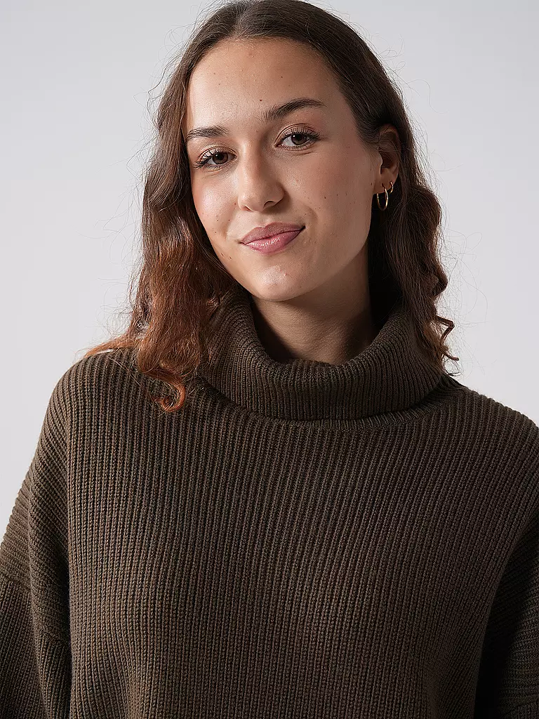 BOSS Pullover FERNADINA braun