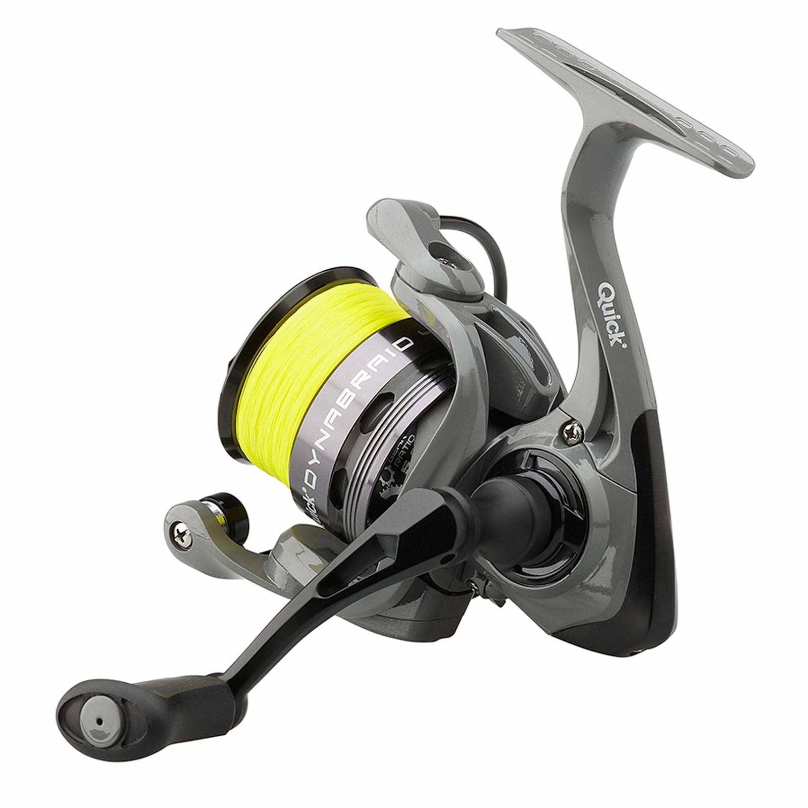 Quick Dynabraid 4 4000S FD 3+1BB Incl 20Lb Braid Rolle mit gefl. Schnur
