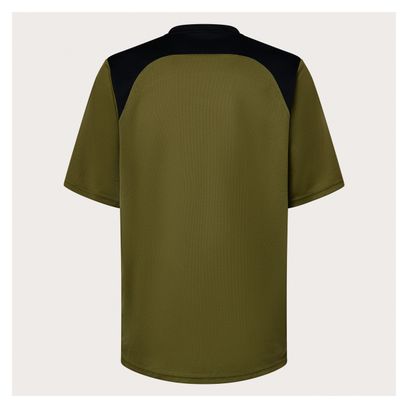 Maillot Manches Courtes Oakley Free Ride Vert