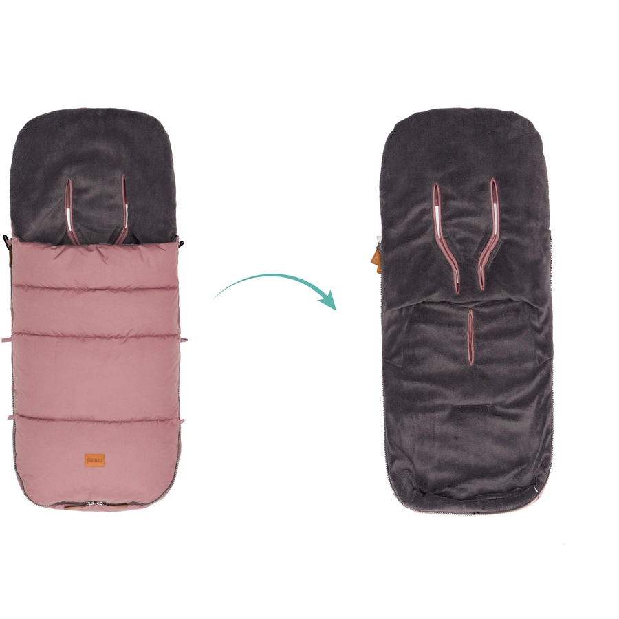 fillikid Winterfußsack Kinley rosé