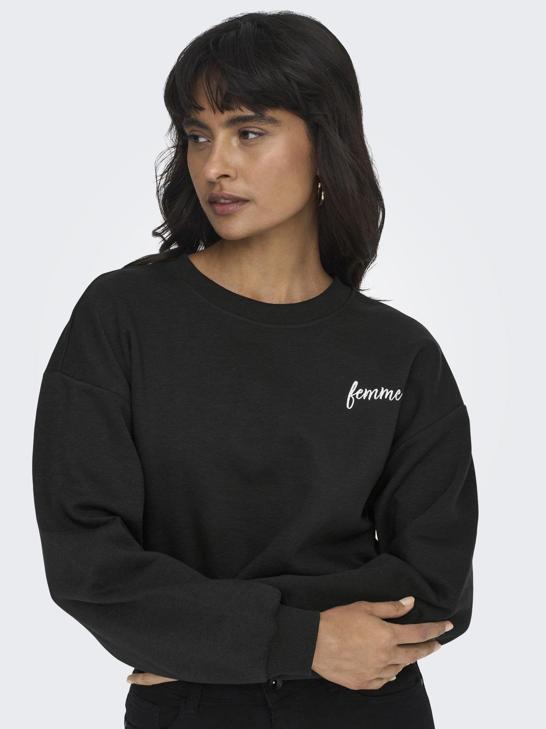 ONLODESSA Sweatshirt Black