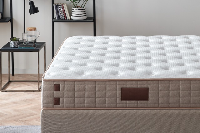 Yatas Bedding Taschenfederkernmatratze »Majestät First Class Cool&Wool, Matratze in 90x200 weitere Grössen« 30 cm hoch Raumgewicht: 28 kg/m³ 406 Federn 1-tlg., 1 Stk. tlg. H2, Wendematratze, ergonomisch, atmungsaktiv