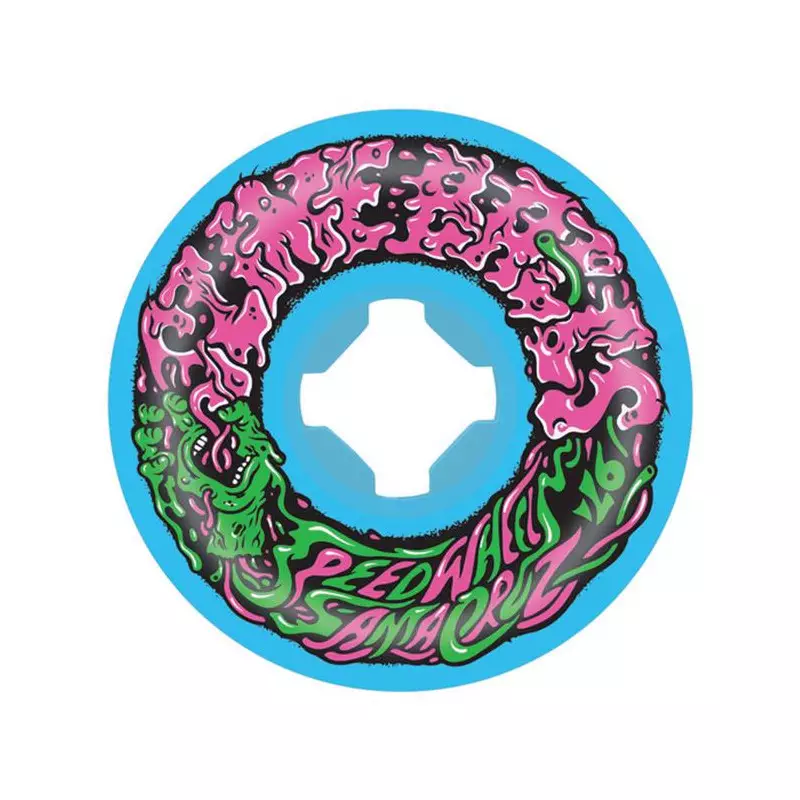 Roues skate SLIMEBALLS (x4) Vomit Mini Bleu 97A 53mm