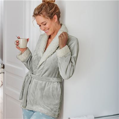 Veste d'intérieur en polaire