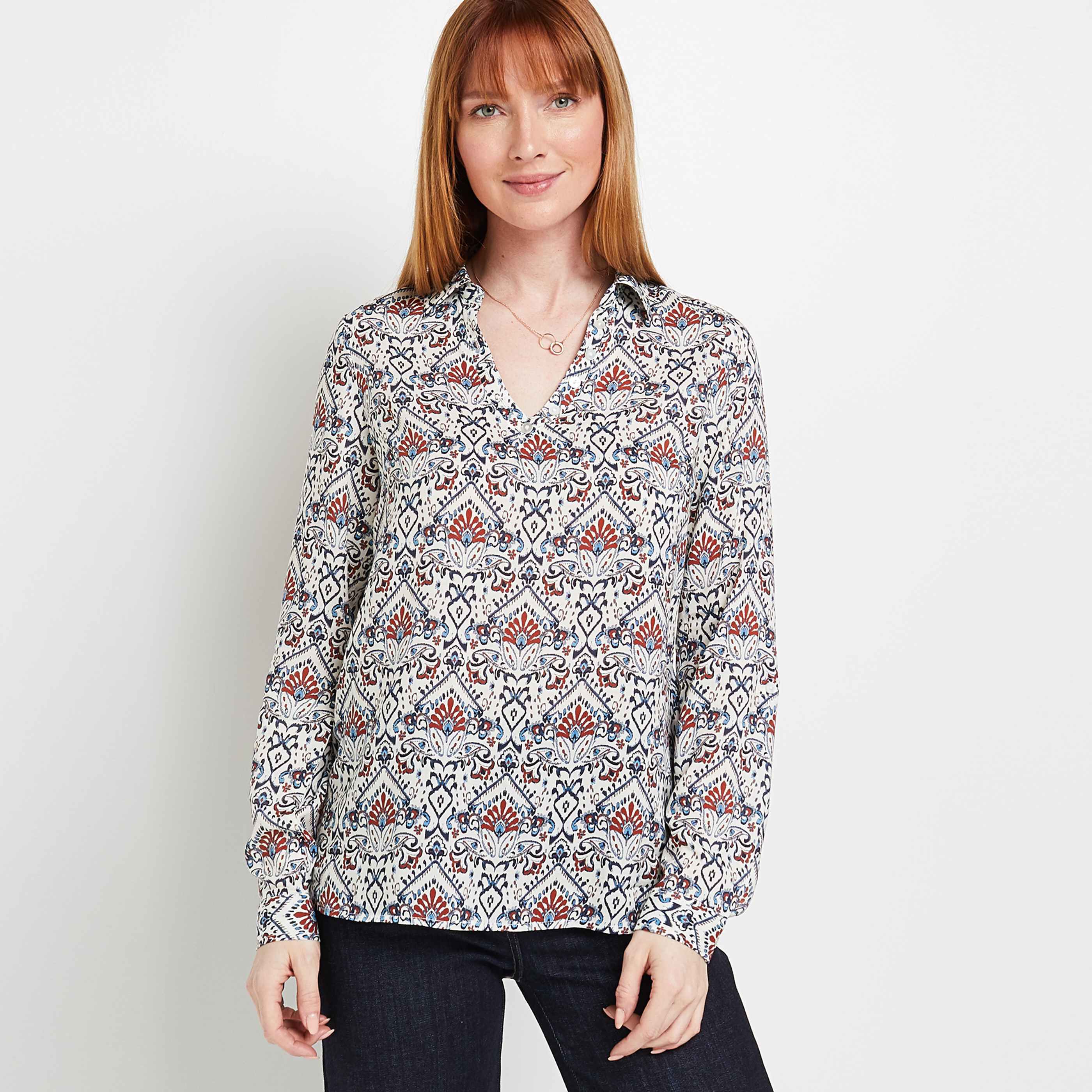 Blouse imprimée femme - IMPRIME
