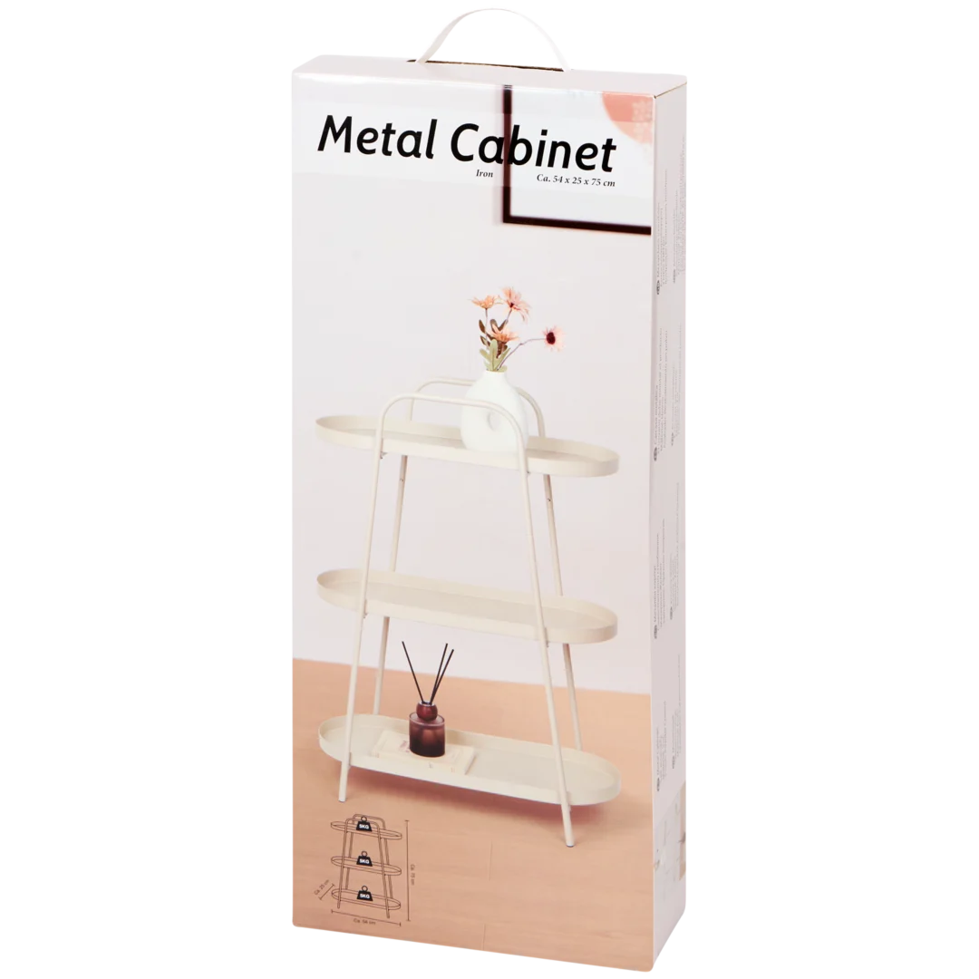 Metalen kast 54 x 25 x 75 cm | diverse kleuren